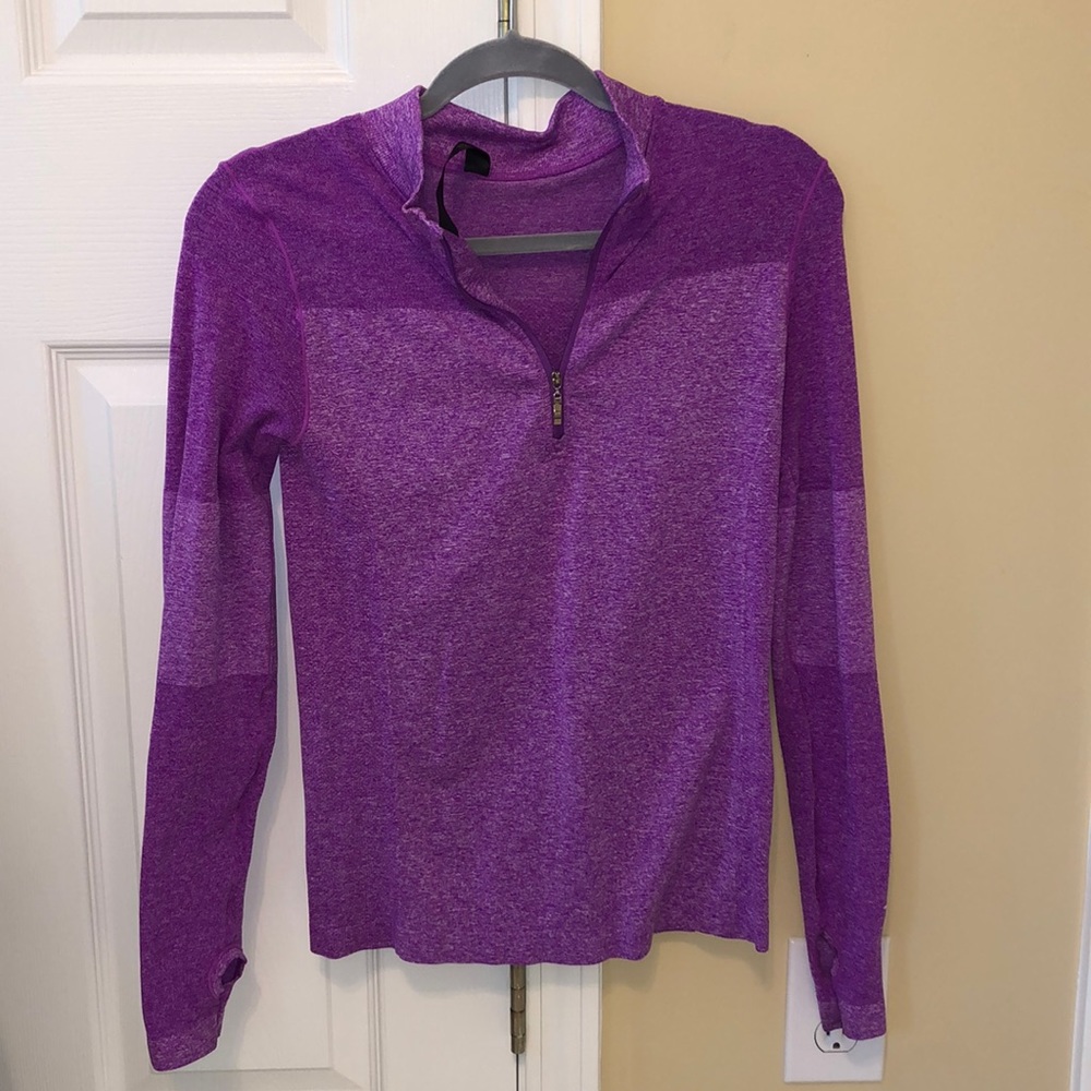 Half zip athletic pullover